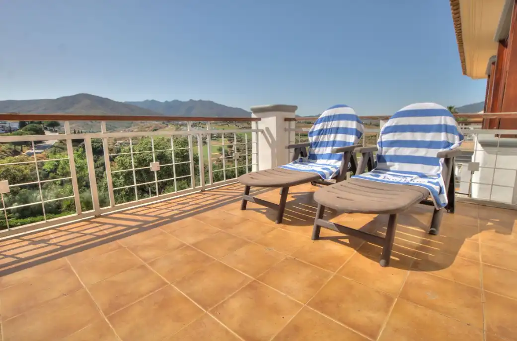 Terrassa de Casa adosada en venda en Mijas amb Aire condicionat, Terrassa i Traster