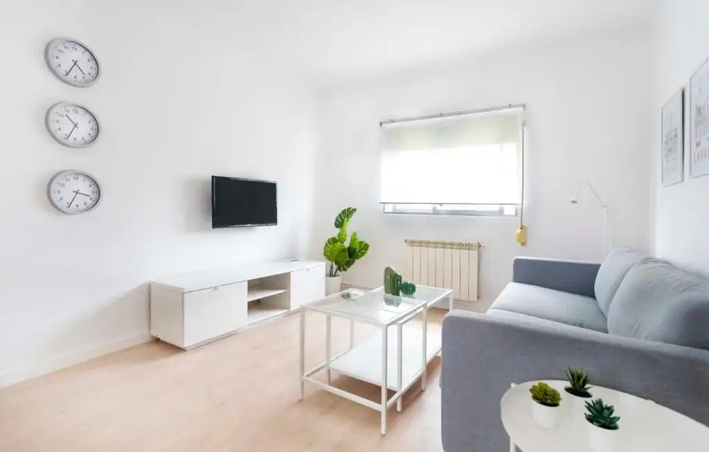 Living room of Flat for sale in Madrid  with Heating and Furnished