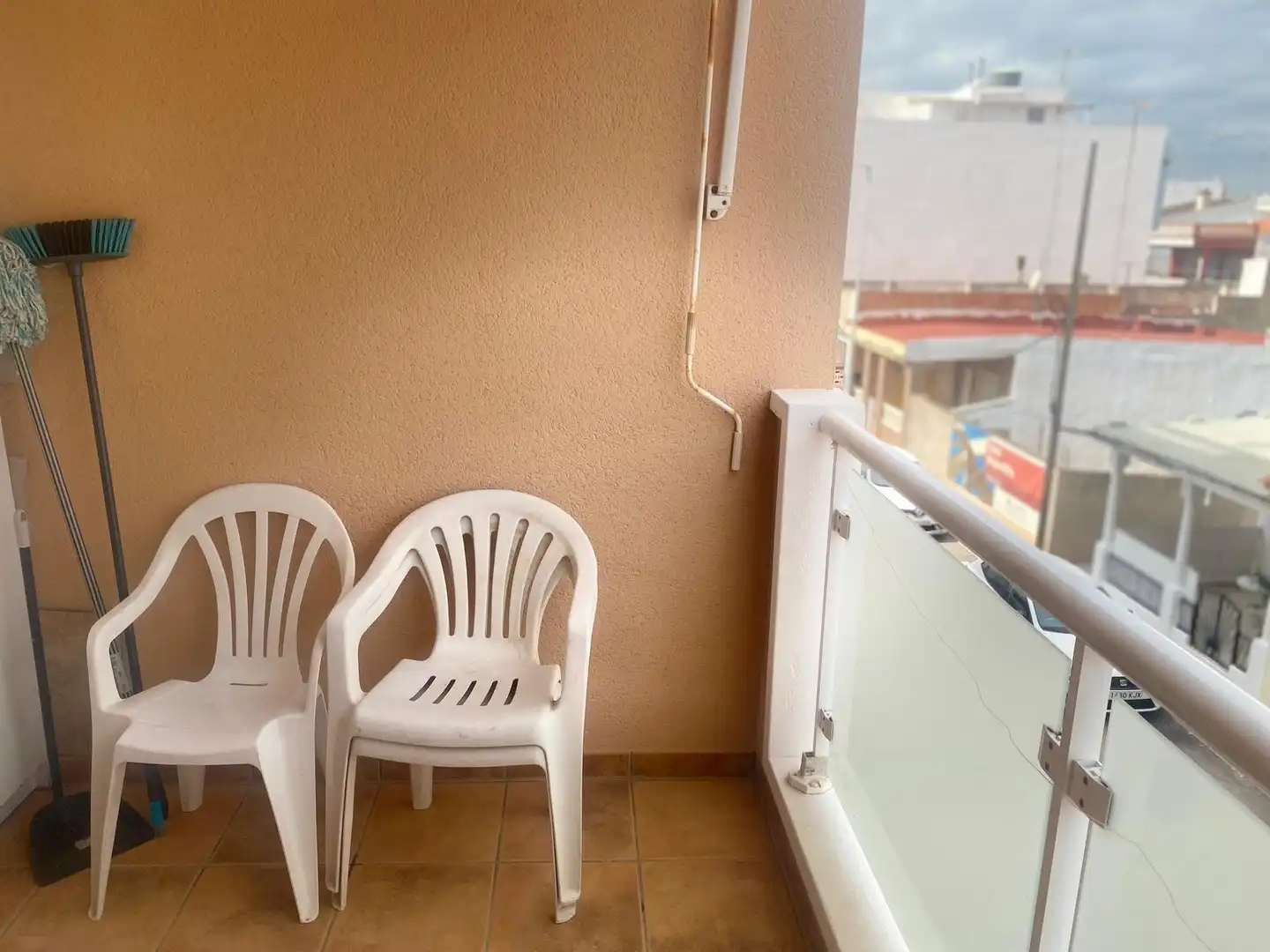 Terrasse von Wohnungen zur Miete in Chilches / Xilxes mit Klimaanlage, Heizung und Terrasse
