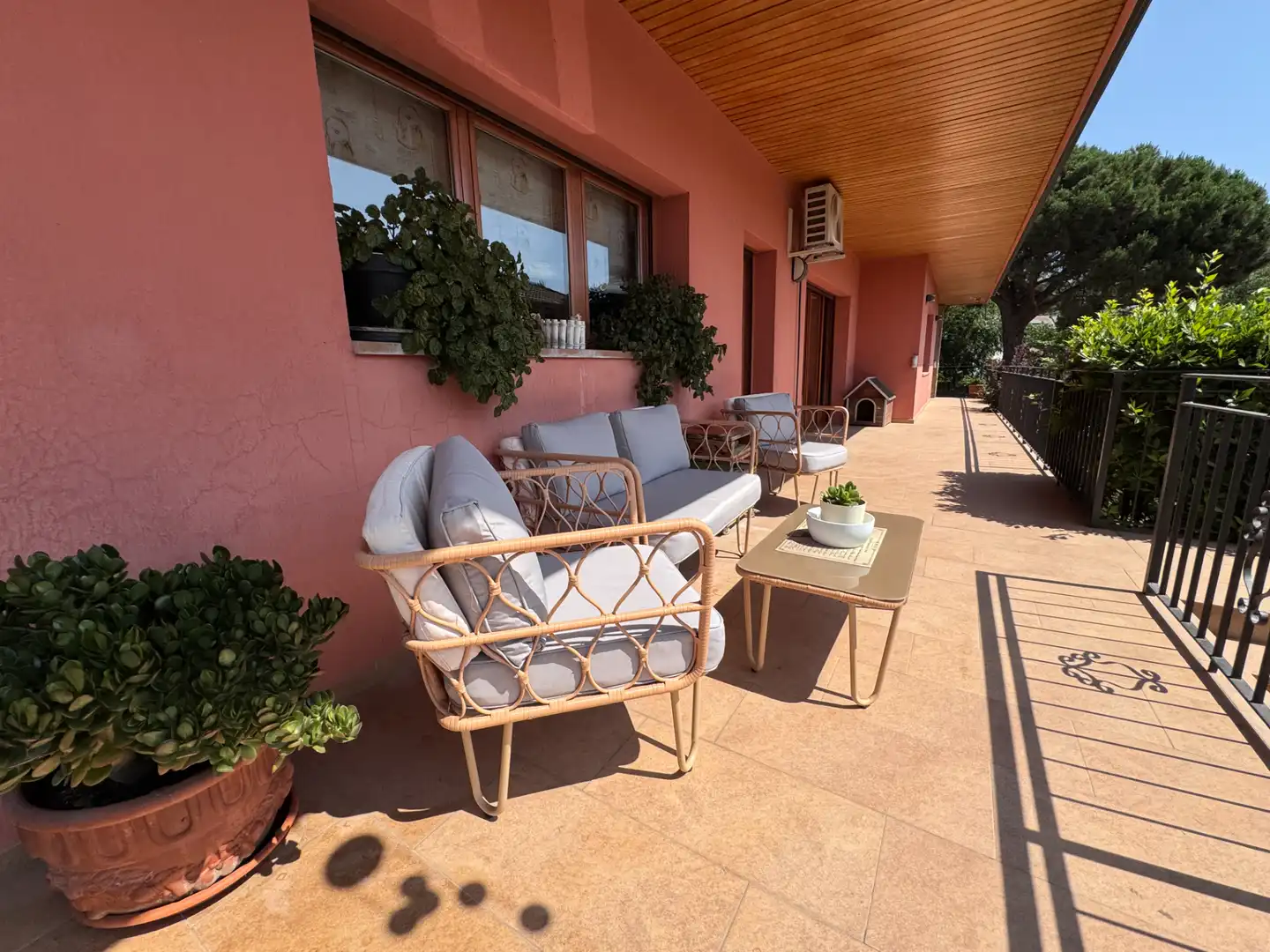 Terrassa de Casa o xalet en venda en Cardedeu amb Aire condicionat, Calefacció i Jardí privat