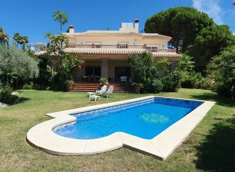 Garden of Houses for rent in Marbella  with Air Conditioner, Heating and Private garden