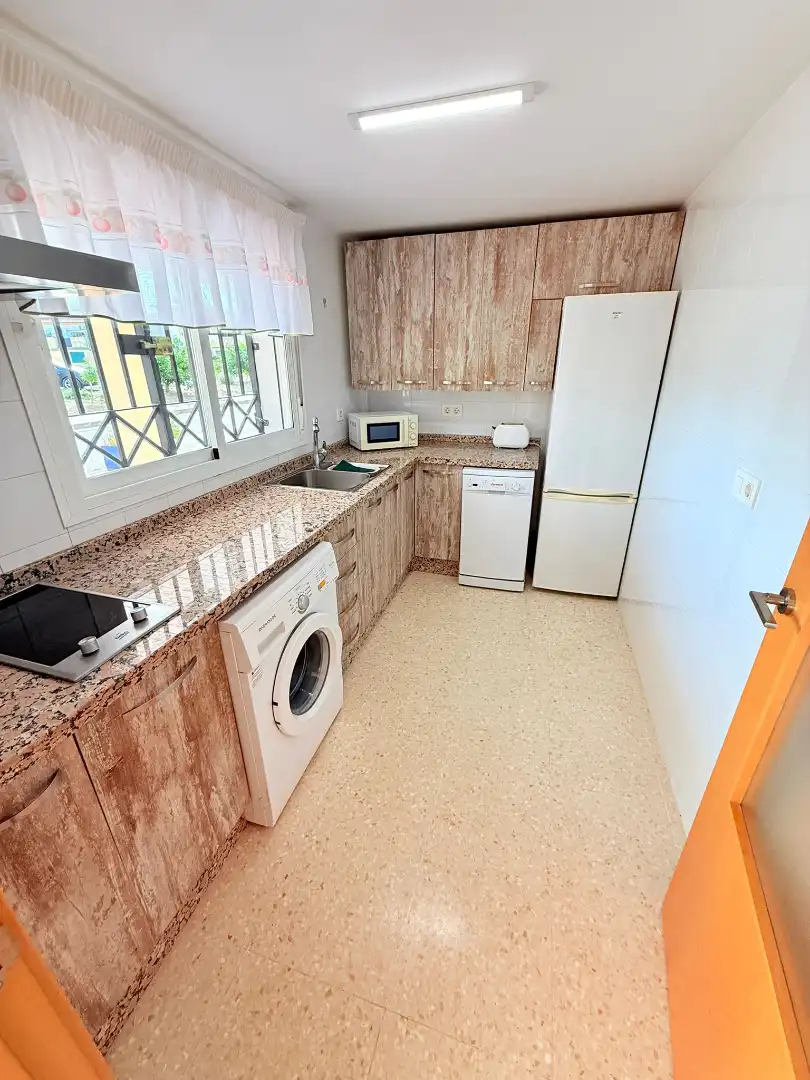 Kitchen of Flat for sale in Pizarra  with Air Conditioner, Terrace and Storage room