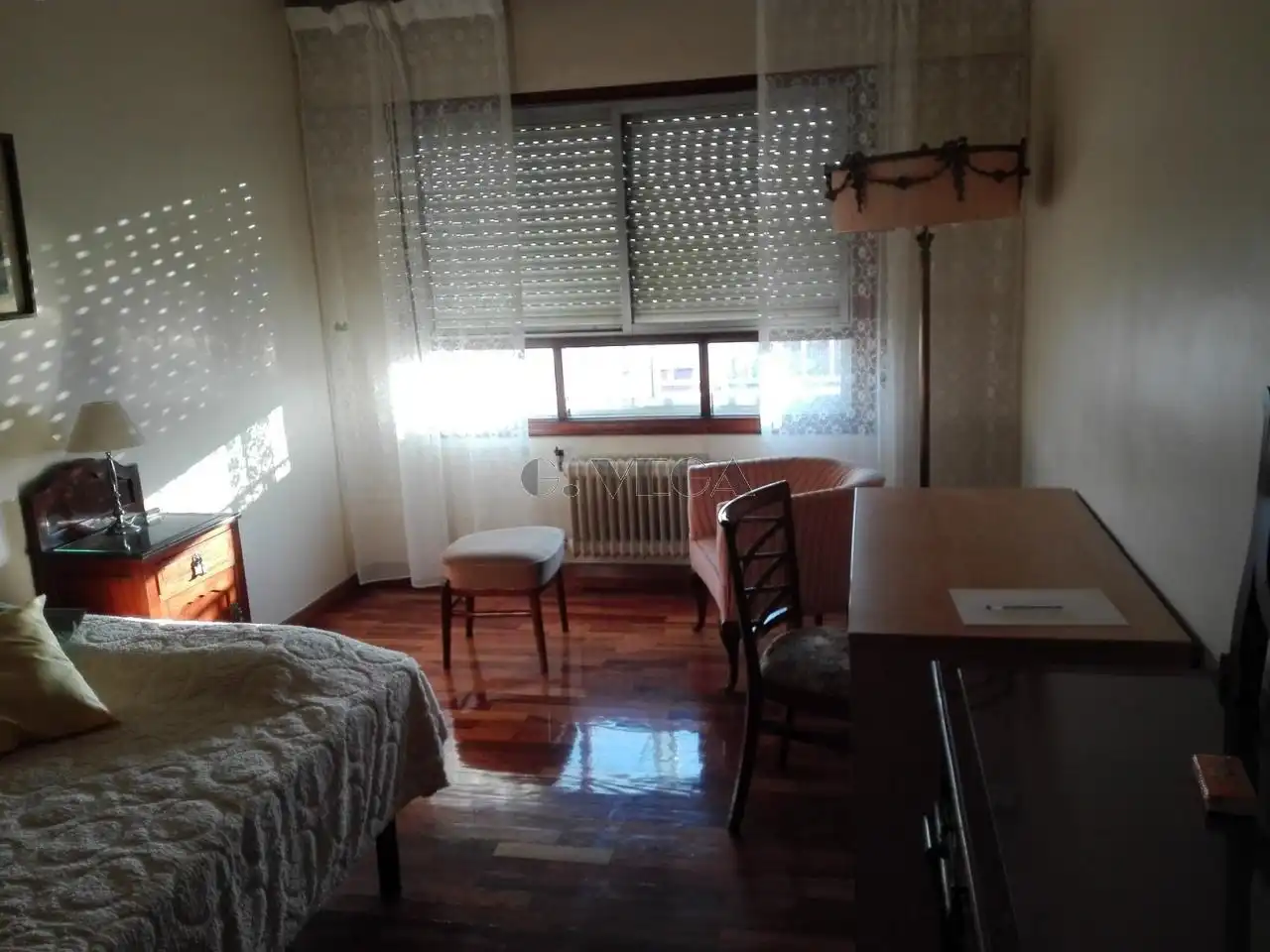 Bedroom of Flat for rent in Vigo   with Heating, Parquet flooring and Furnished
