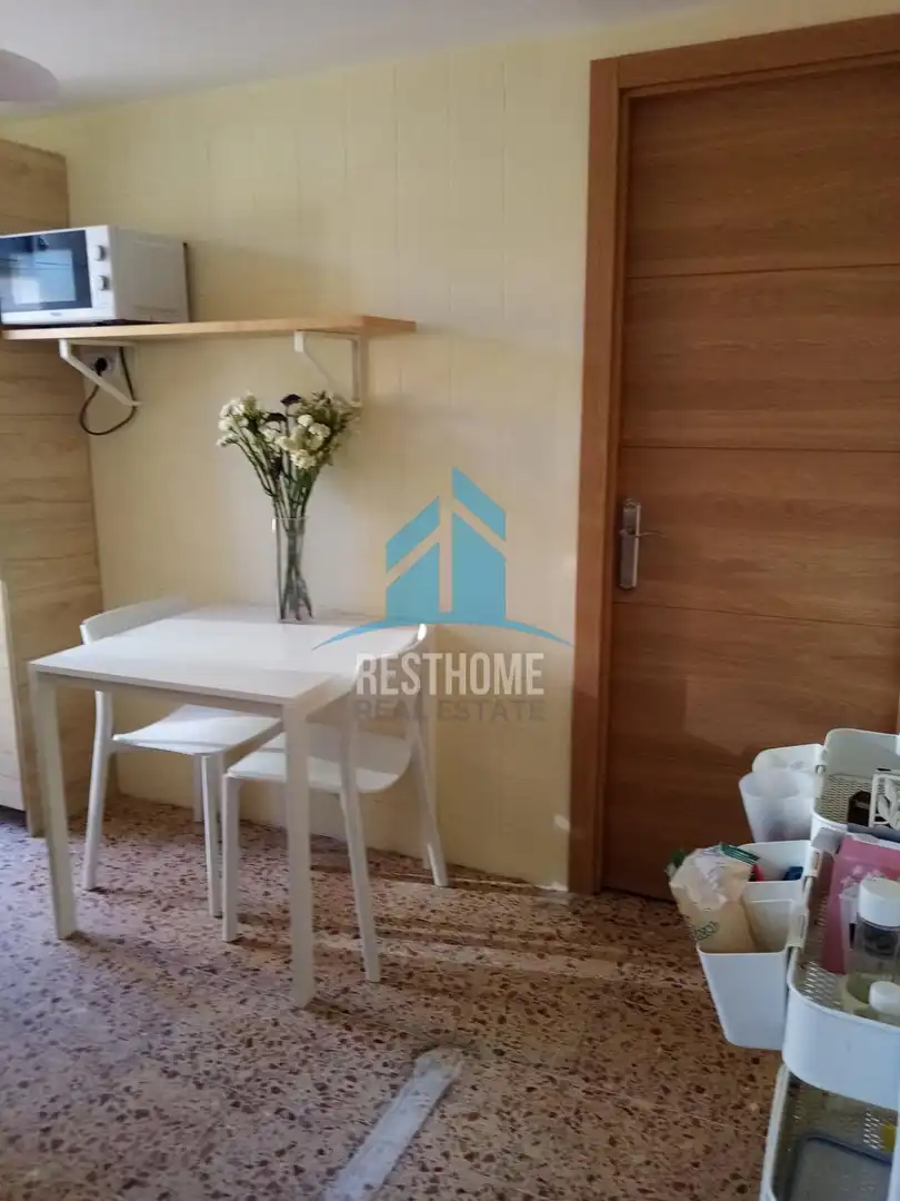 Dining room of Flat for rent in Tavernes de la Valldigna  with Air Conditioner, Heating and Terrace