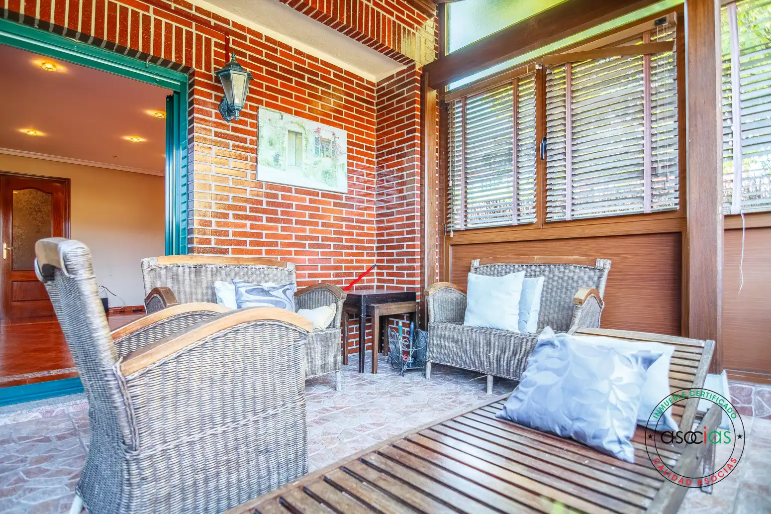 Terraza de Casa adosada en venta en Grado con Calefacción, Jardín privado y Parquet