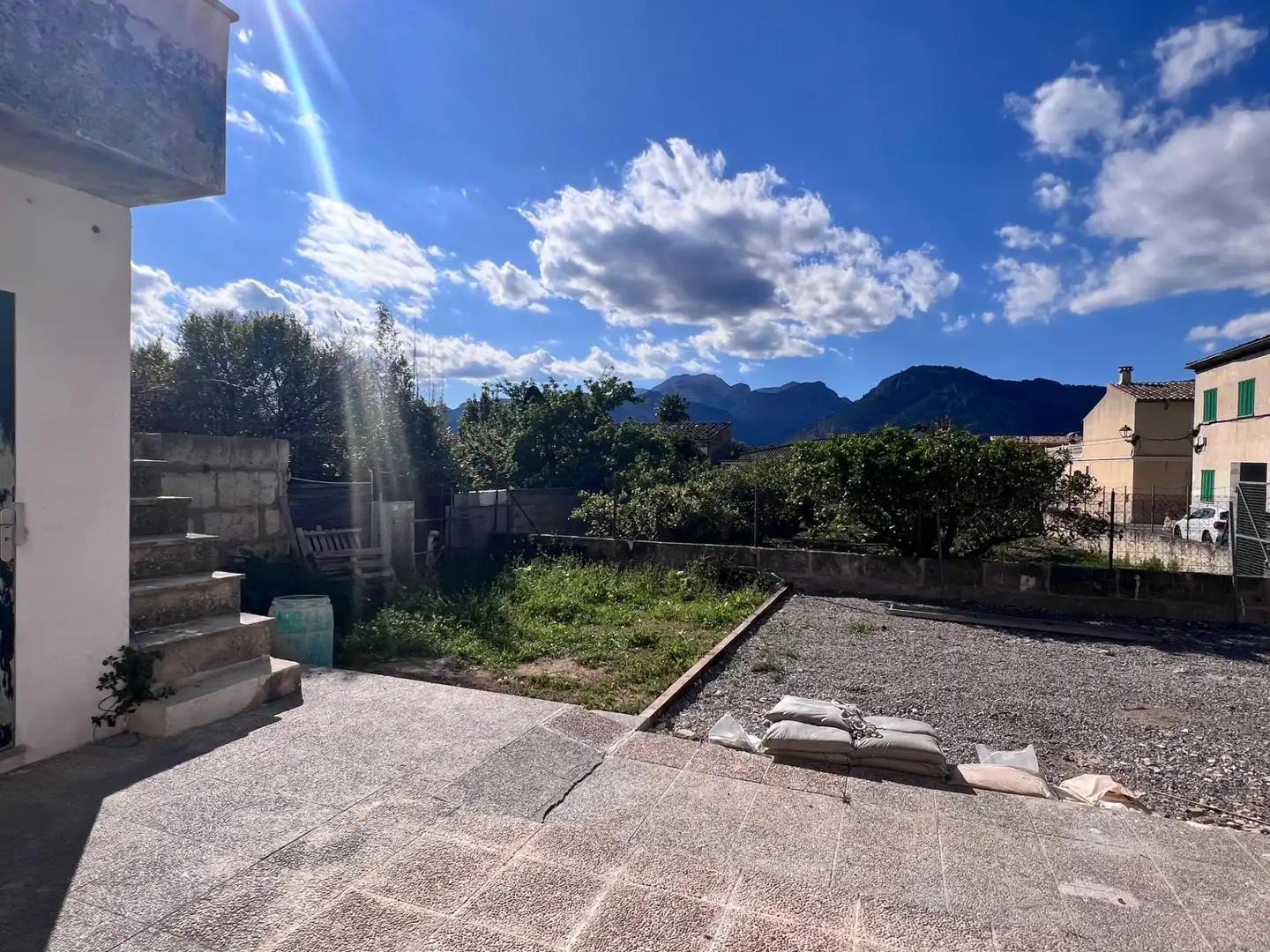Jardín de Planta baja de alquiler en Campanet con Aire acondicionado, Jardín privado y Terraza