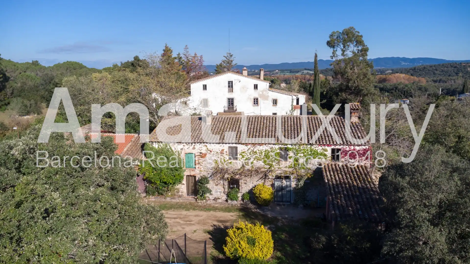 Vista exterior de Finca rústica en venta en Llagostera con Calefacción, Terraza y Trastero