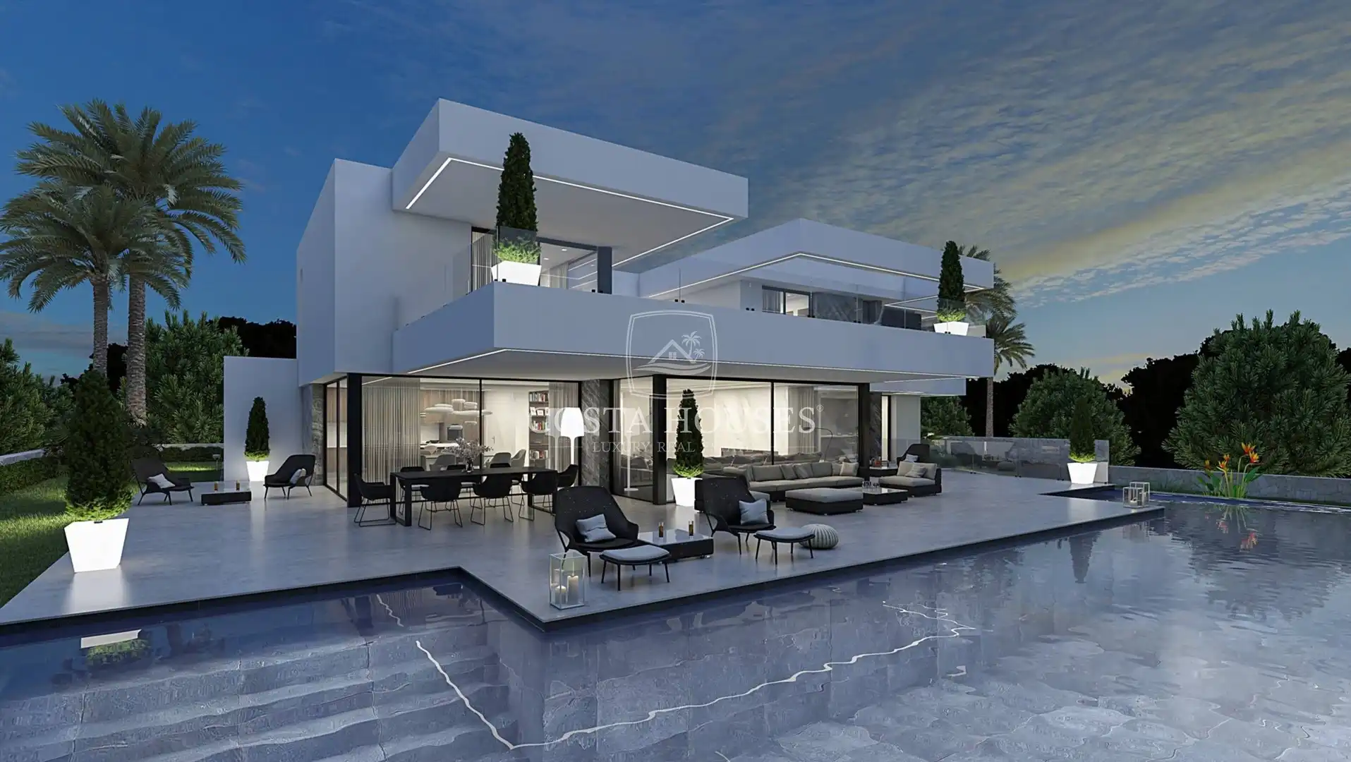 Exterior view of Houses for sale in Dénia  with Air Conditioner, Private garden and Terrace