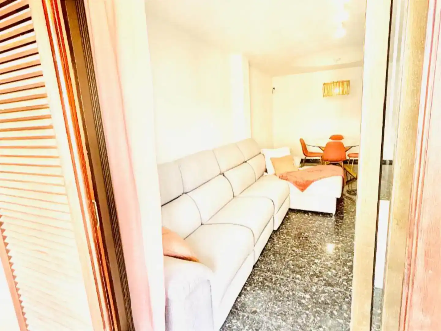 Wohnzimmer von Wohnung zur Miete in  Valencia Capital mit Klimaanlage und Balkon