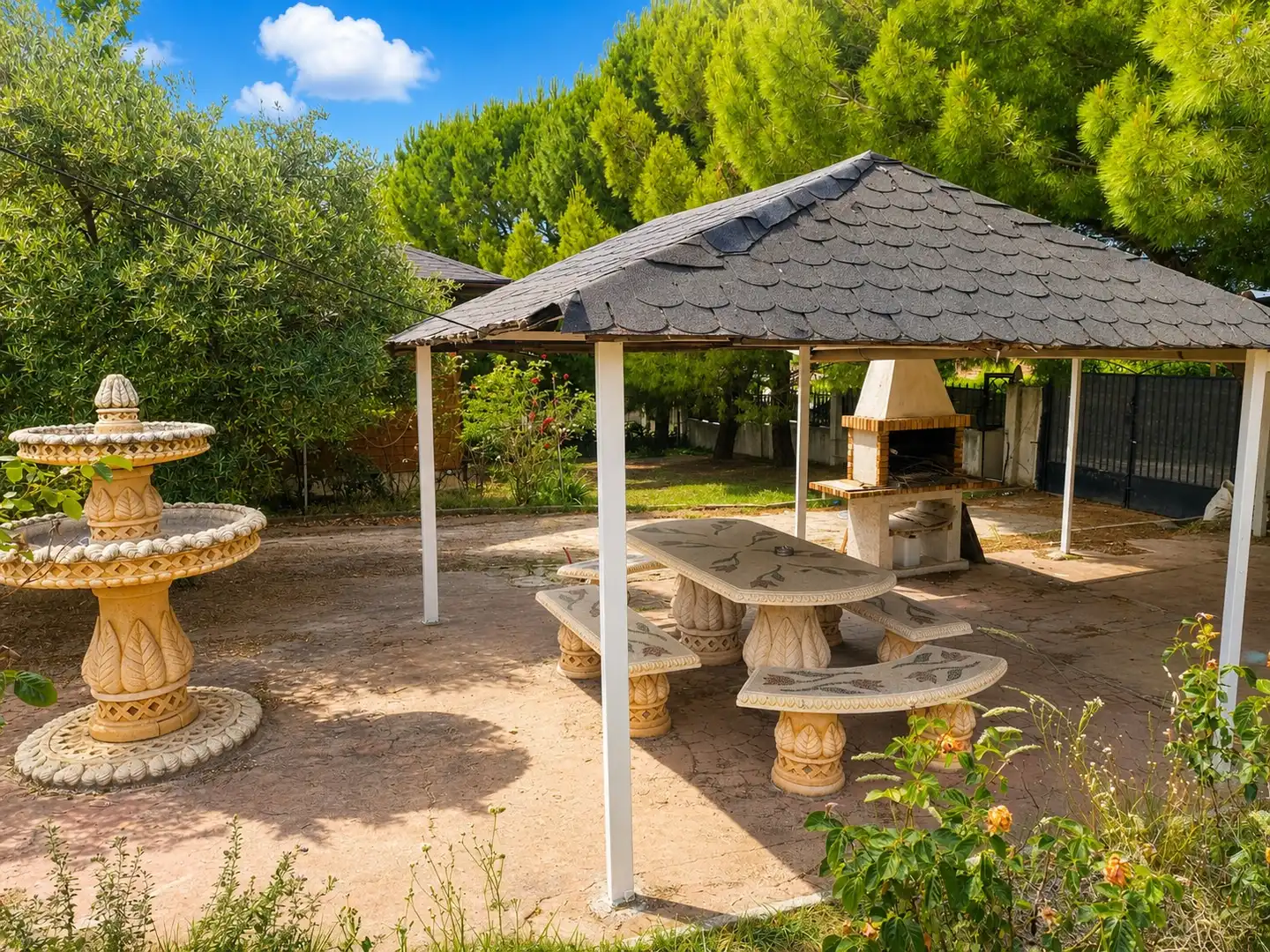 Terraza de Casa o chalet en venta en Valdeavero con Calefacción, Jardín privado y Parquet
