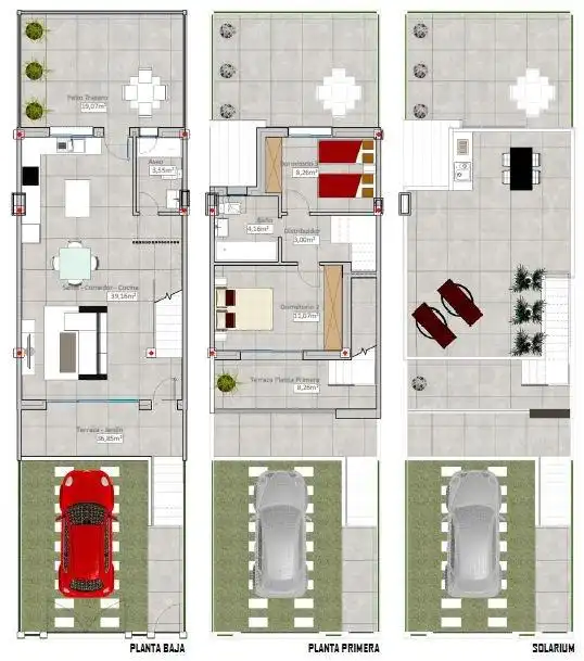 Bungalow con terrazza in vendita a Cox, imagen 16