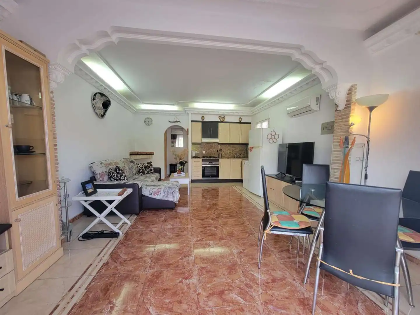 Sala de estar de Casa o chalet en venta en Torrevieja con Aire acondicionado, Calefacción y Terraza