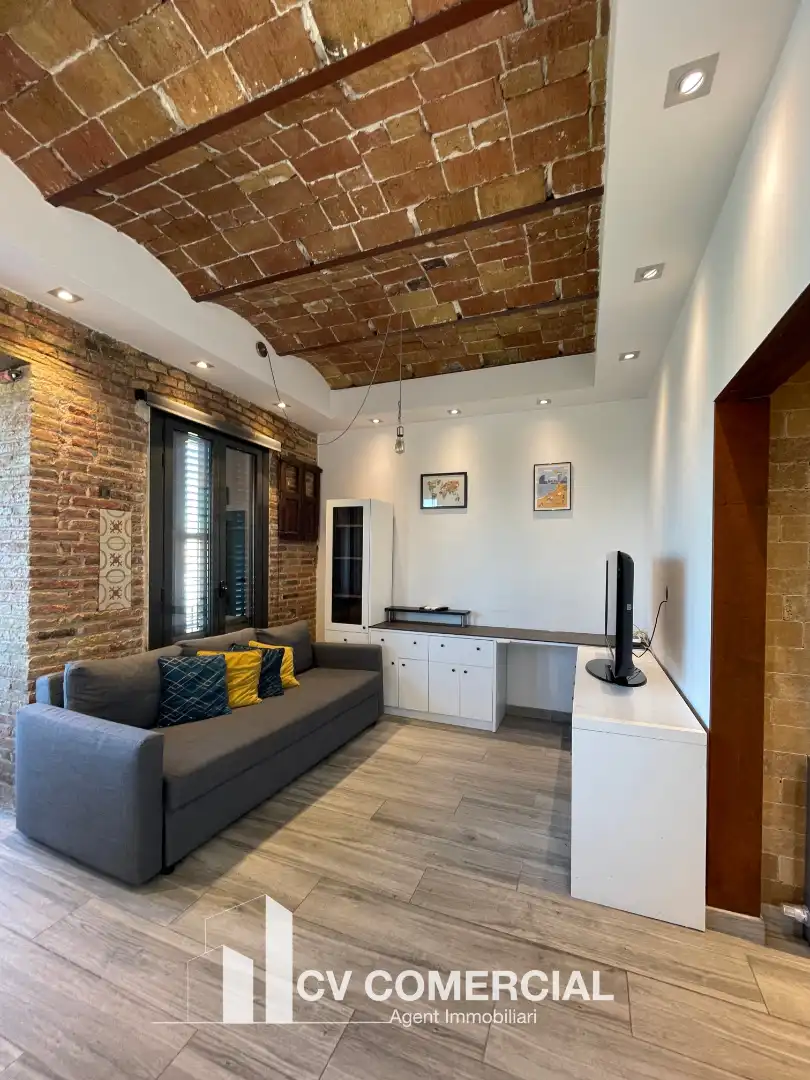 Living room of Flat for sale in Barcelona  with Air Conditioner, Heating and Parquet flooring