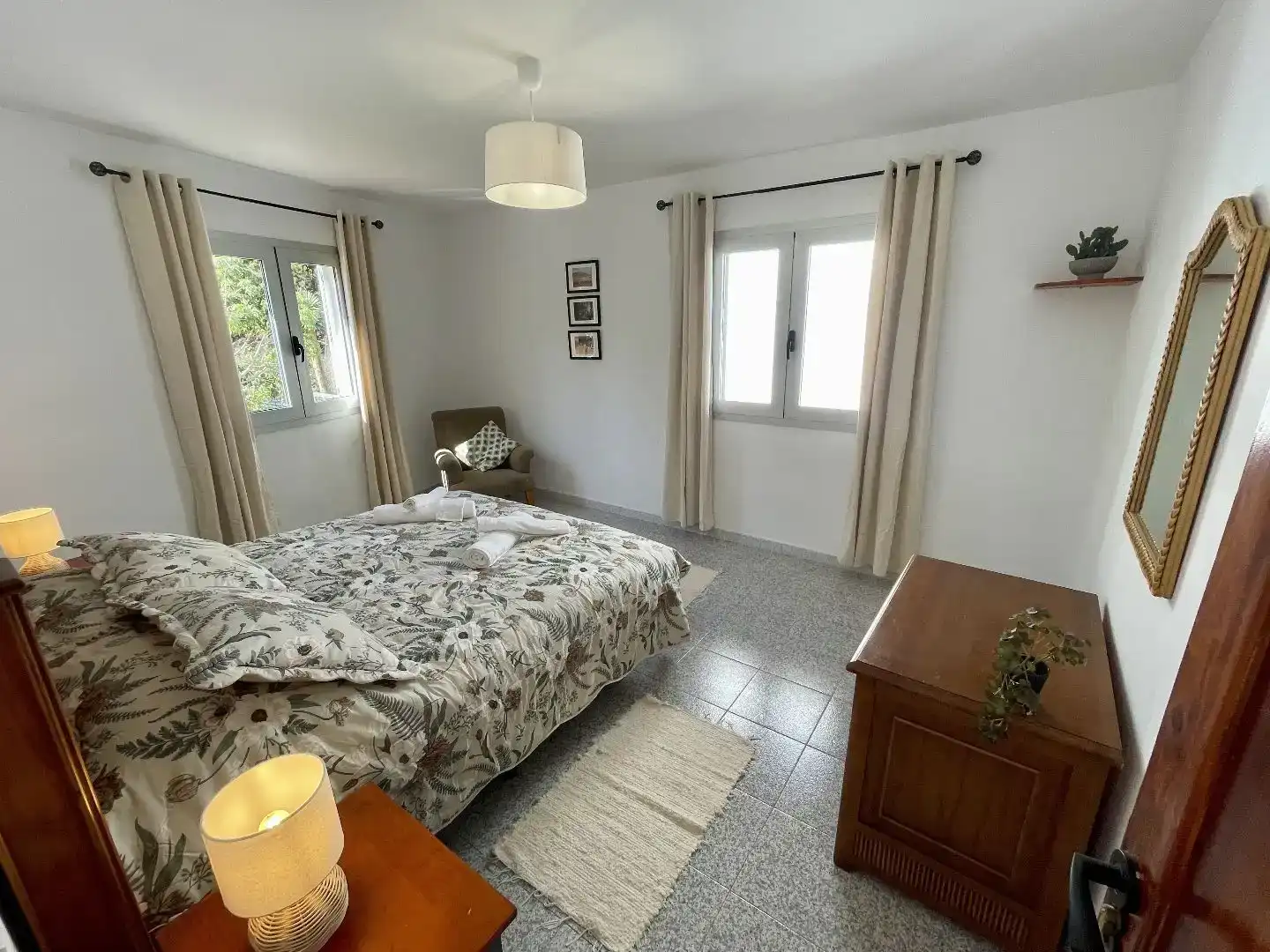 Bedroom of Houses for sale in La Guancha  with Private garden, Parquet flooring and Furnished