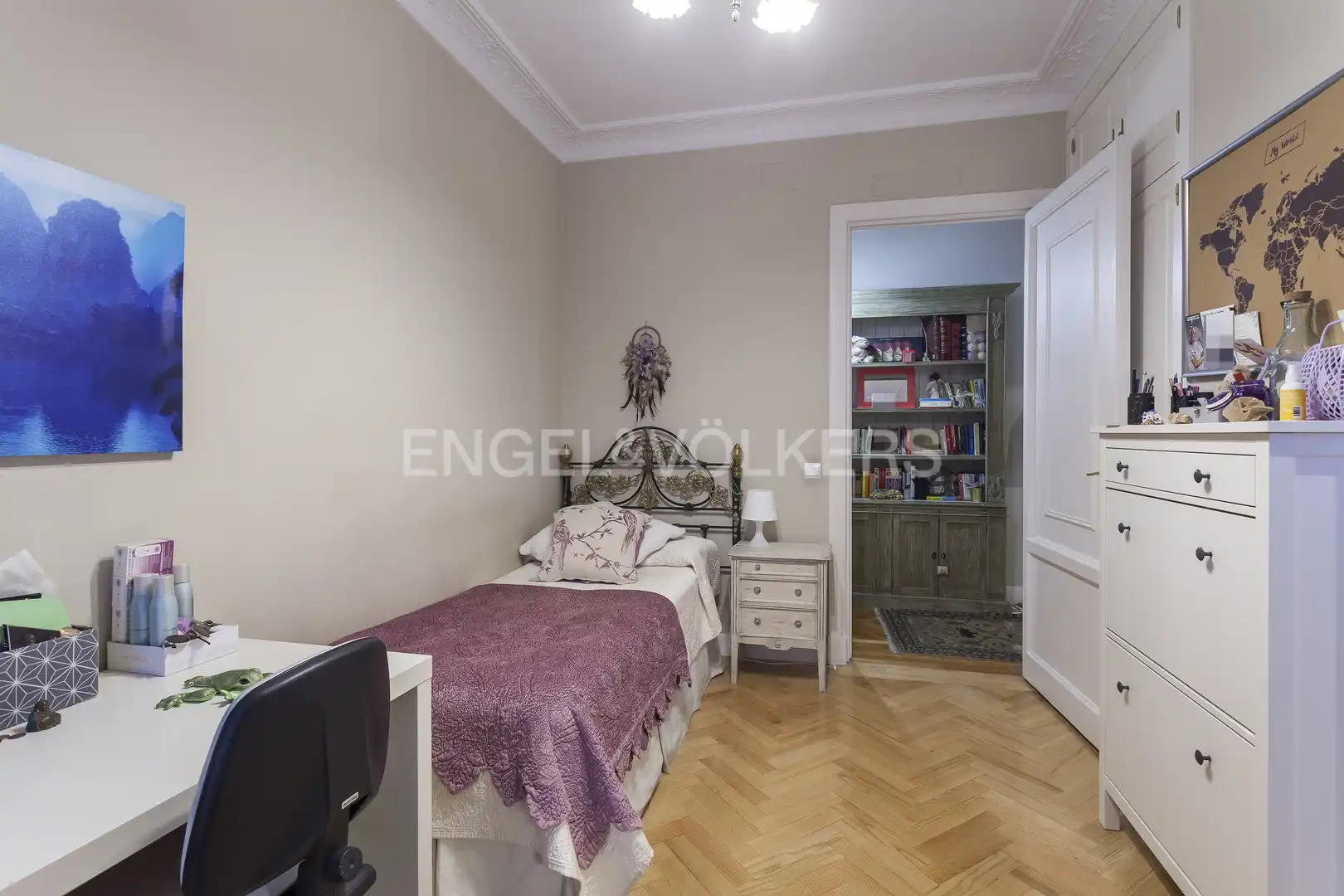 Dormitori de Apartament en venda en Madrid amb Aire condicionat, Calefacció i Parquet