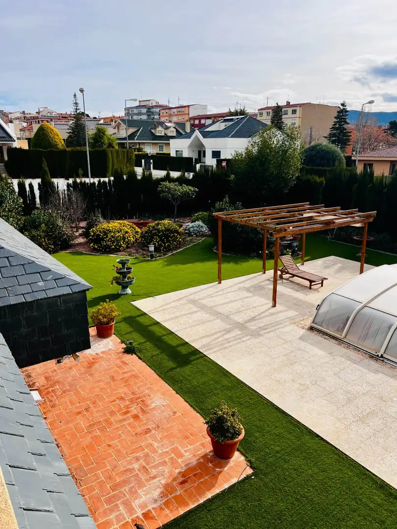 Terraza de Casa o chalet en venta en Ibi con Calefacción, Jardín privado y Trastero