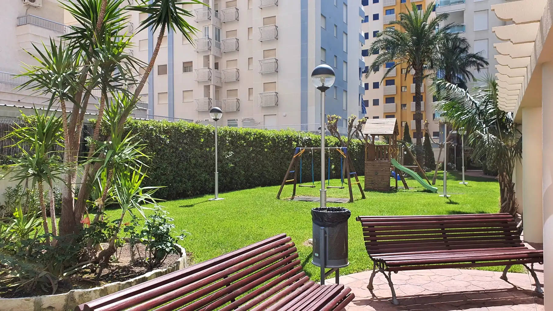 Terrassa de Apartament de lloguer en Gandia amb Aire condicionat, Calefacció i Terrassa