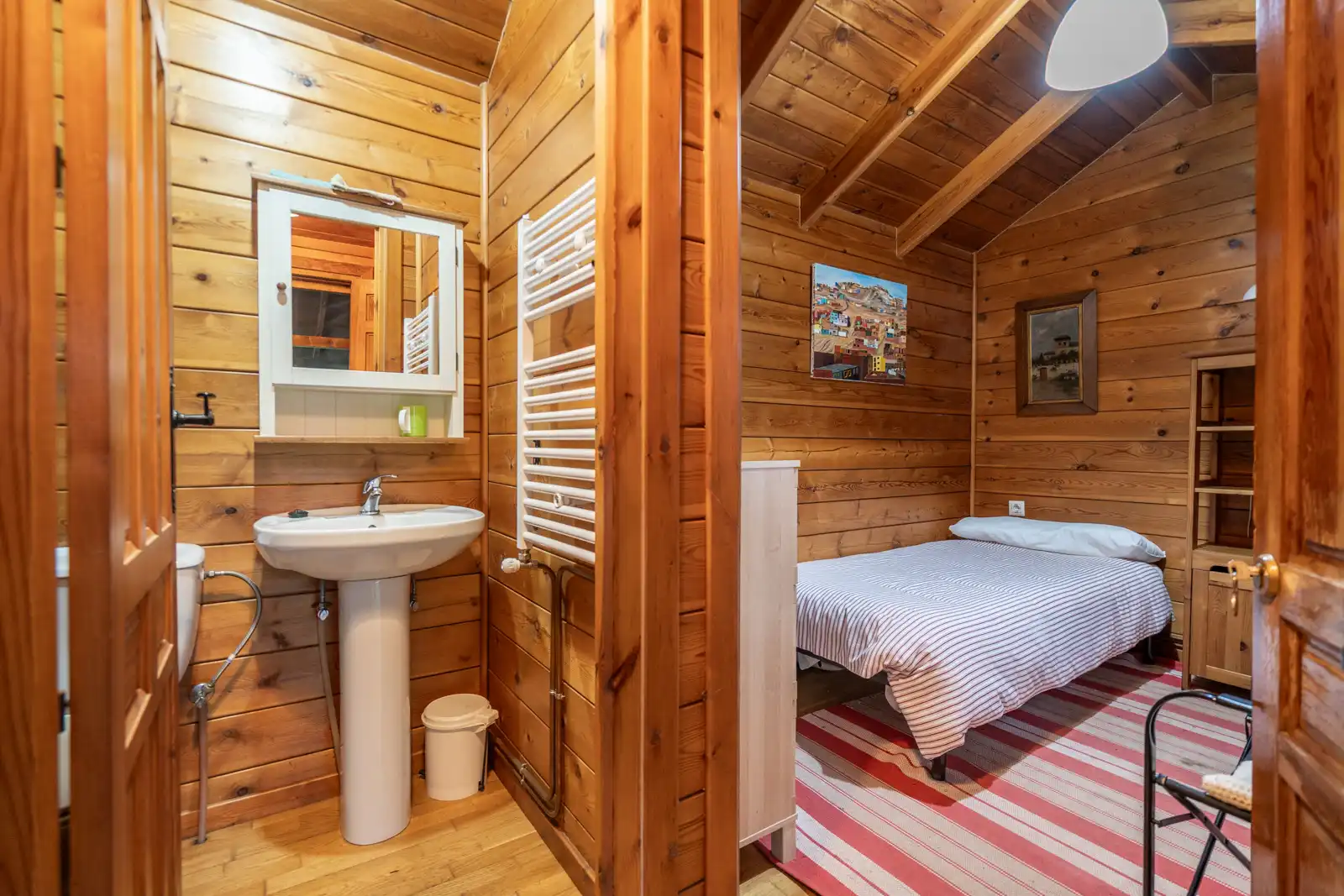 Bedroom of Houses for sale in El Espinar  with Heating, Private garden and Terrace
