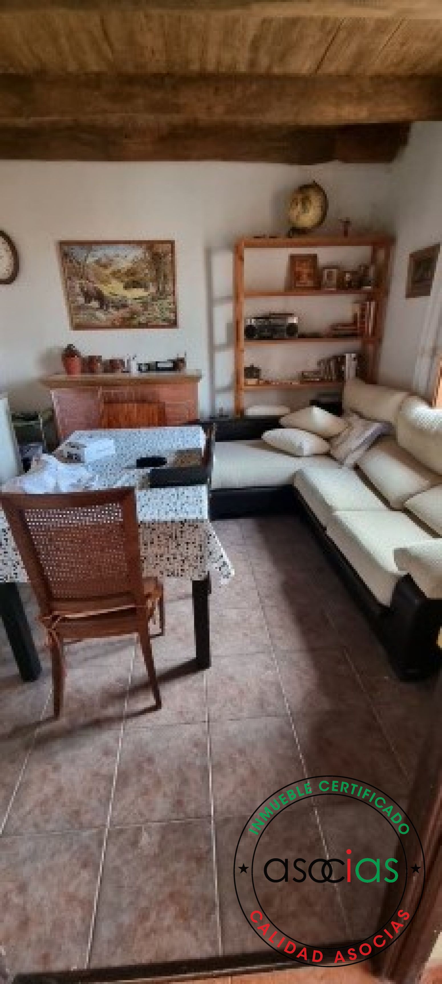 Sala d'estar de Casa o xalet en venda en Izagre amb Calefacció