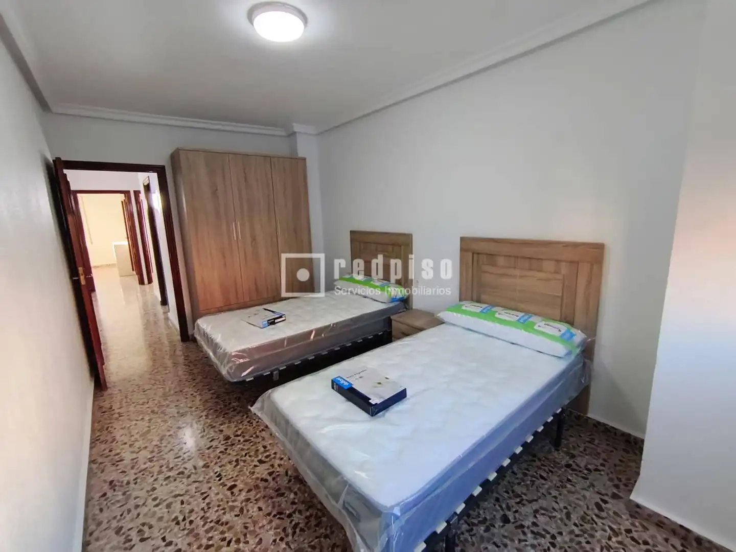 Bedroom of Flat for rent in Alcantarilla  with Air Conditioner and Furnished