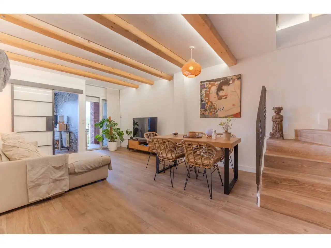 Sala d'estar de Dúplex en venda en Maçana