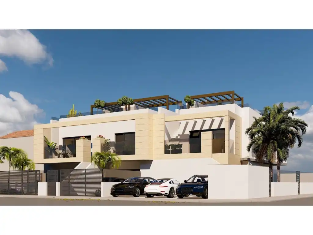 Vista exterior de Casa o chalet en venta en San Pedro del Pinatar con Aire acondicionado