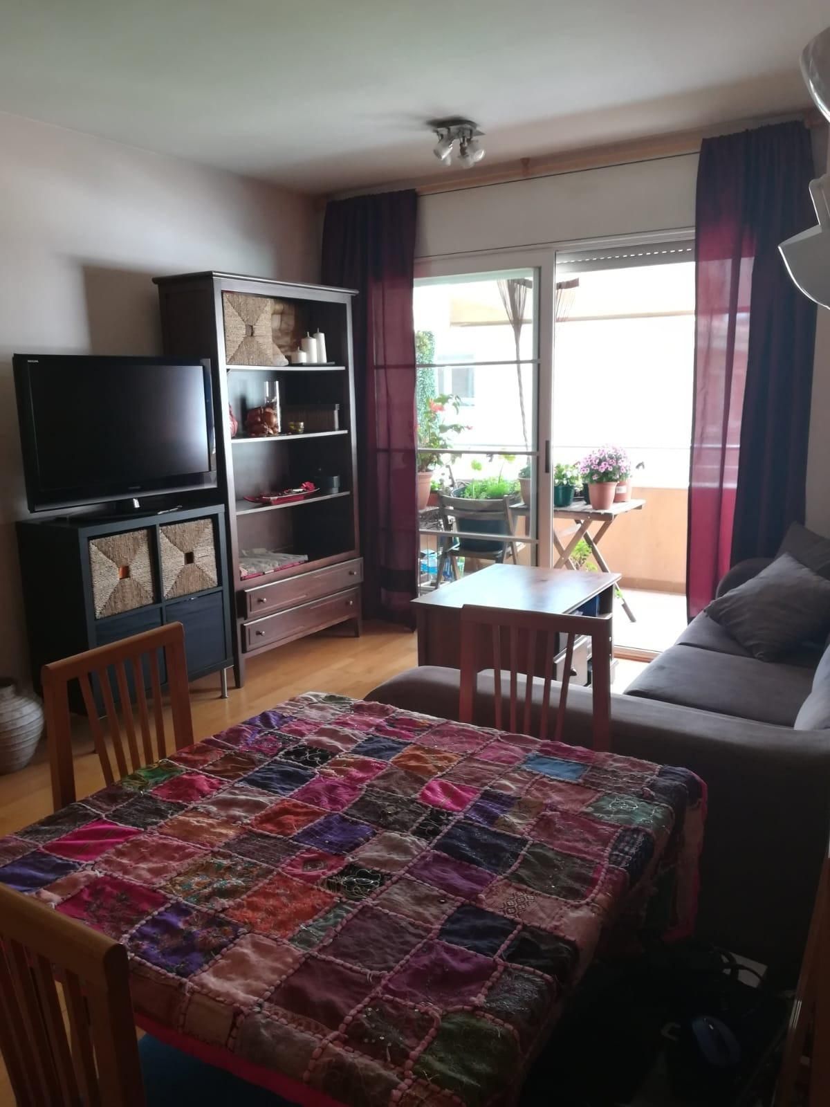 Sala de estar de Piso de alquiler en Manresa con Calefacción, Jardín privado y Terraza