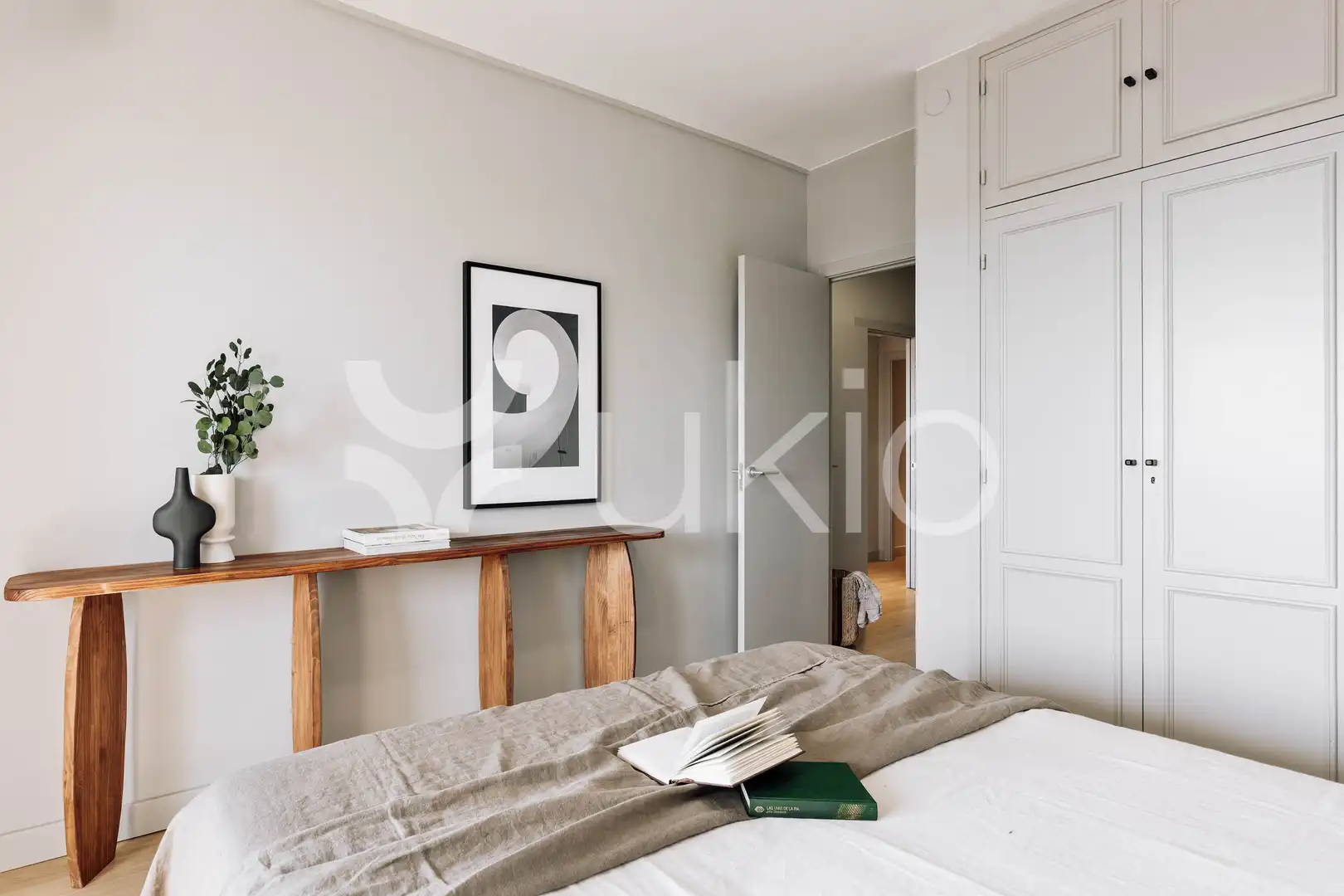 Bedroom of Apartments for rent in Barcelona  with Air Conditioner, Heating and Terrace