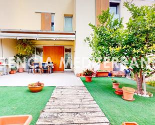 Terrace of Single-family semi-detached for sale in Paterna  with Air Conditioner, Heating and Private garden