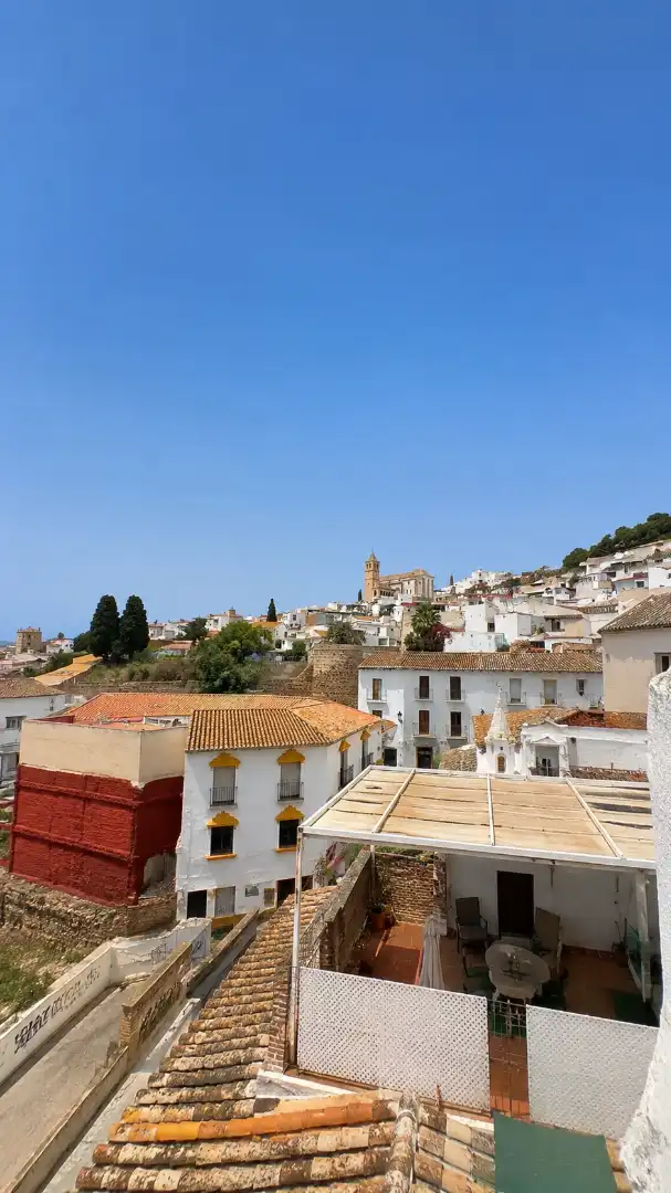 Außenansicht von Dachboden zum Verkauf in Vélez-Málaga mit Terrasse, Möbliert und Ofen