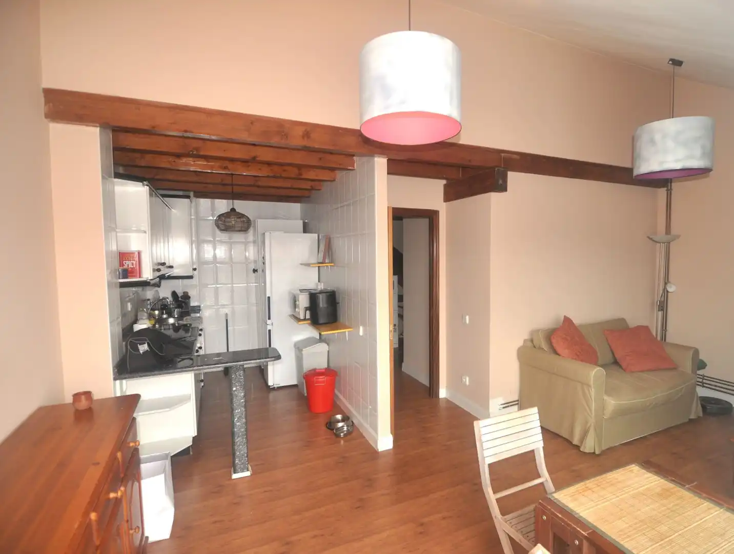 Kitchen of Flat for sale in Bareyo  with Heating, Terrace and Storage room