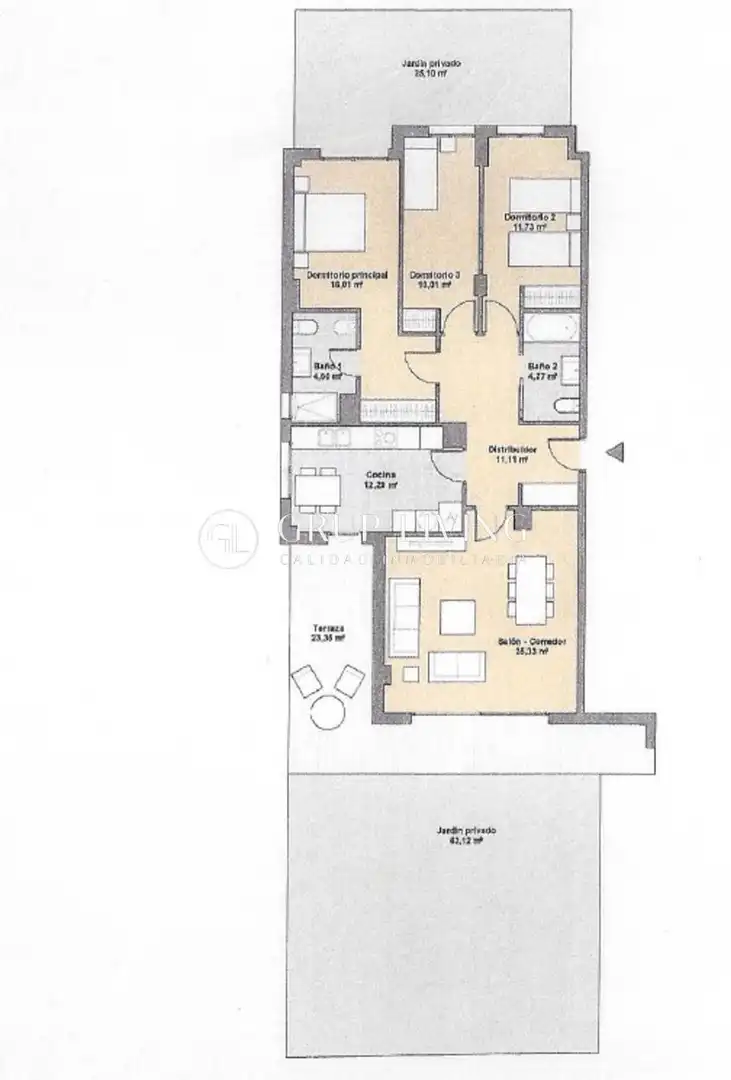 Piso en venta en Sitges con Aire acondicionado, Calefacción y Jardín privado