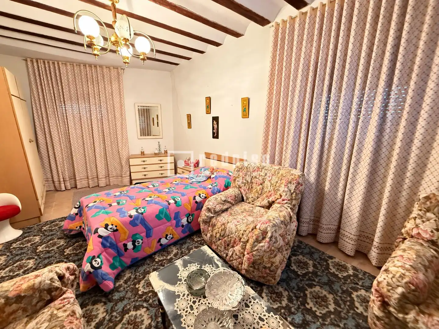 Bedroom of Houses for sale in Durón  with Heating, Storage room and Furnished