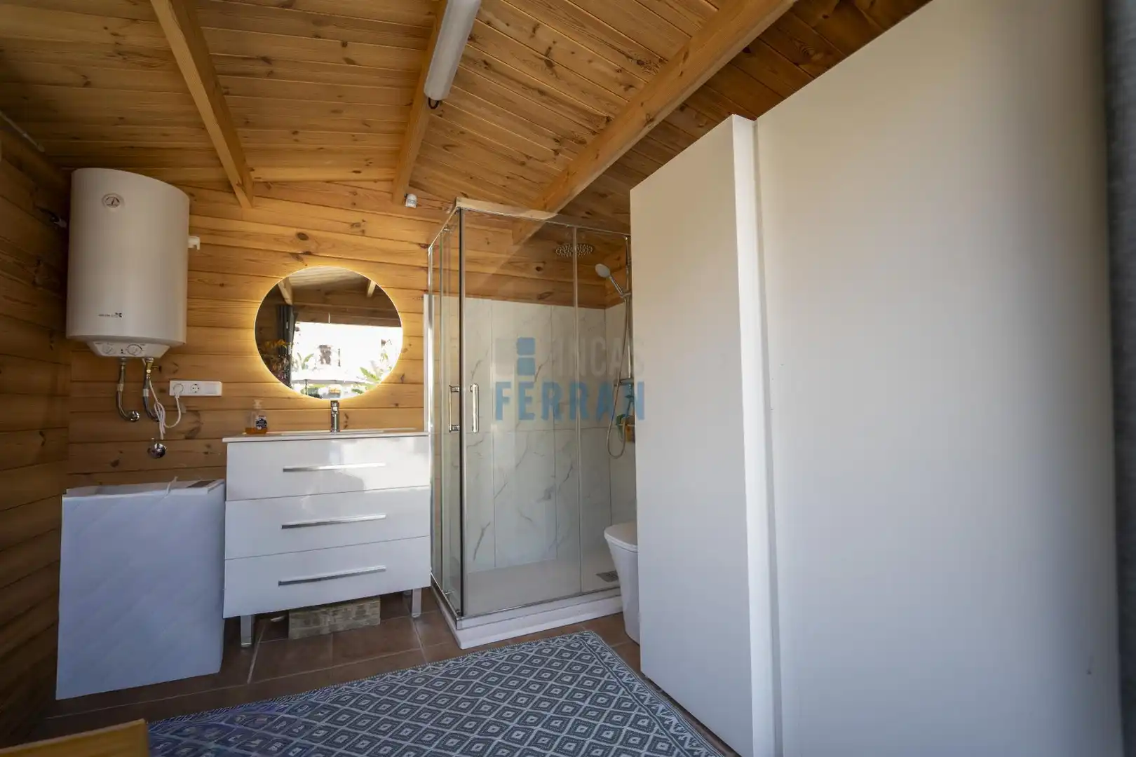 Baño de Casa o chalet en venta en El Vendrell con Calefacción, Parquet y Terraza