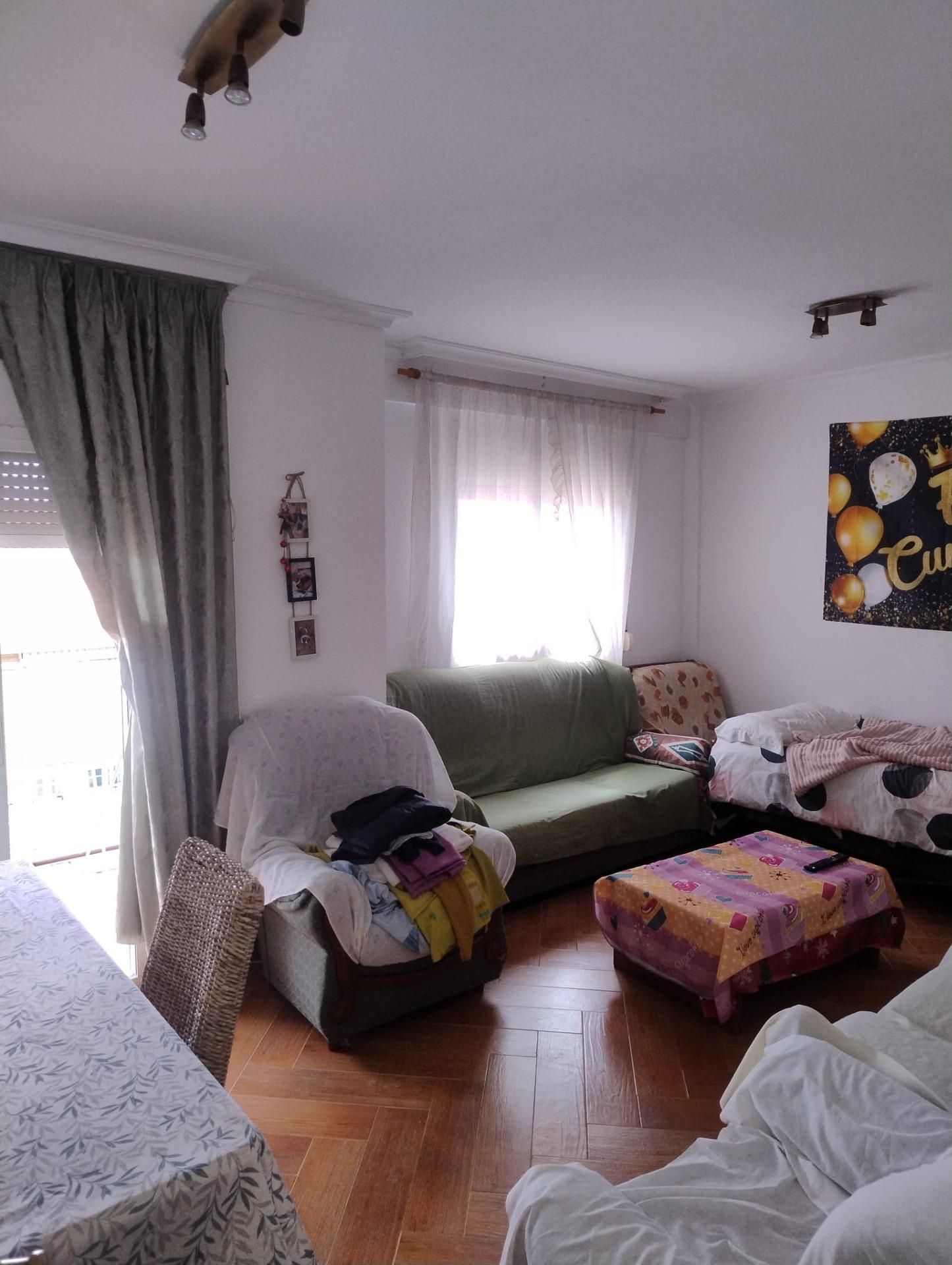 Living room of Flat for sale in Ciudad Real Capital  with Terrace and Balcony