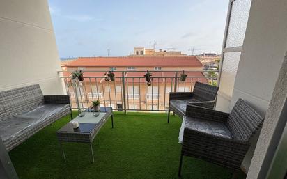 Balcony of Flat for sale in Pilar de la Horadada  with Air Conditioner, Heating and Terrace