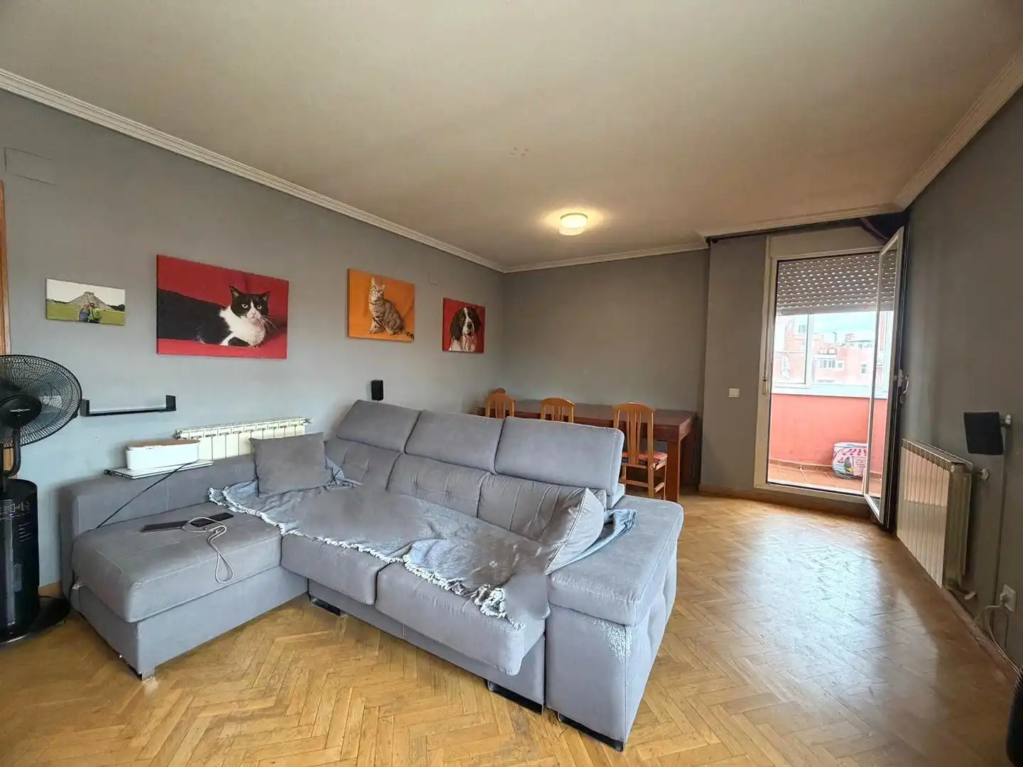 Living room of Attic for sale in Arganda del Rey  with Air Conditioner, Heating and Private garden