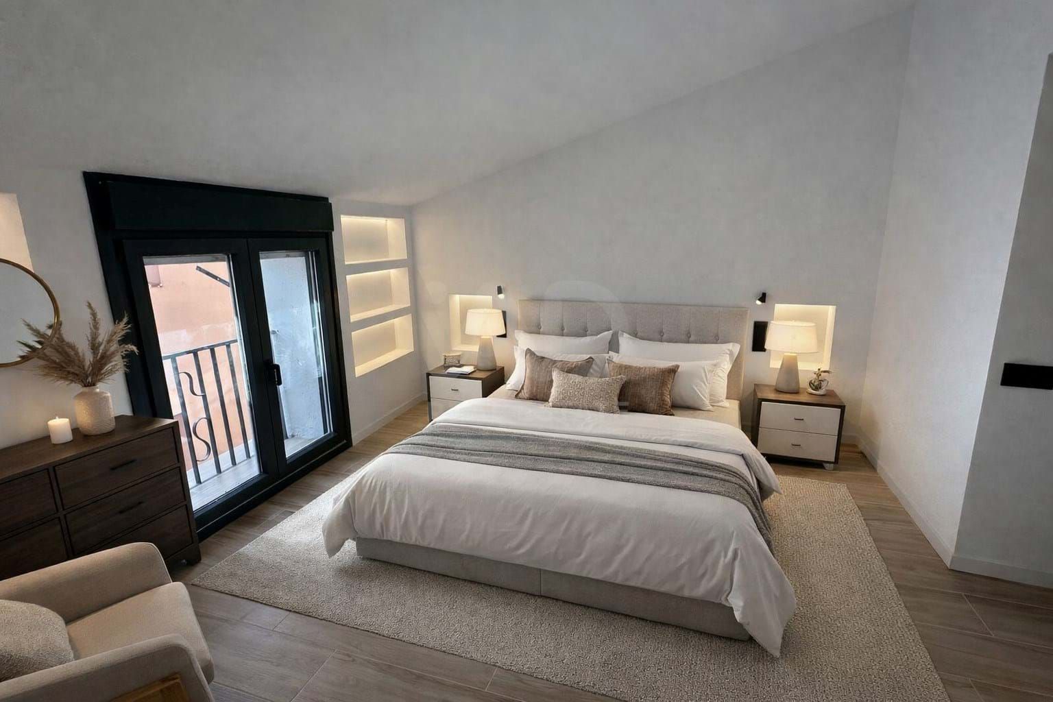 Dormitori de Casa o xalet en venda en Almenar amb Calefacció