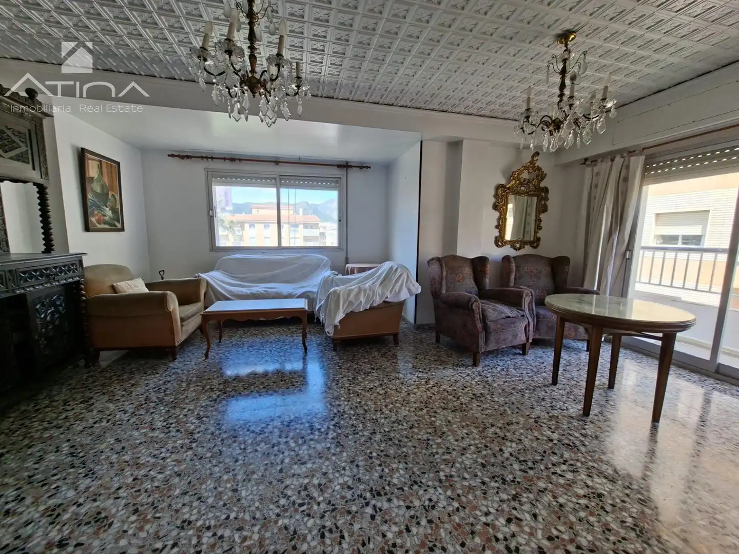 Sala de estar de Piso en venta en Gandia con Balcón
