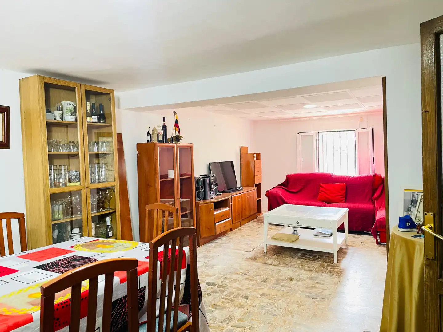 Living room of Houses for sale in Nuez de Ebro  with Air Conditioner, Heating and Private garden