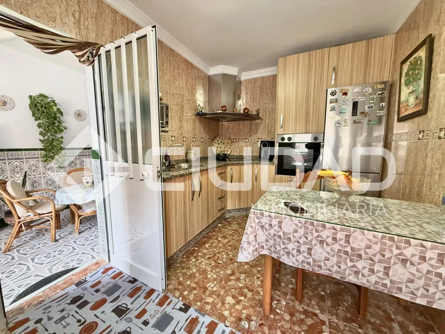 Kitchen of Houses for sale in El Cuervo de Sevilla