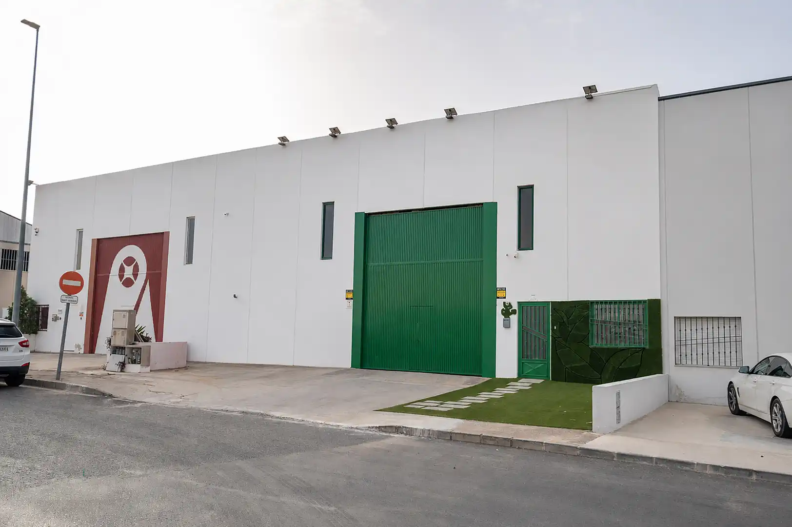 Vista exterior de Nau industrial de lloguer en Lorquí