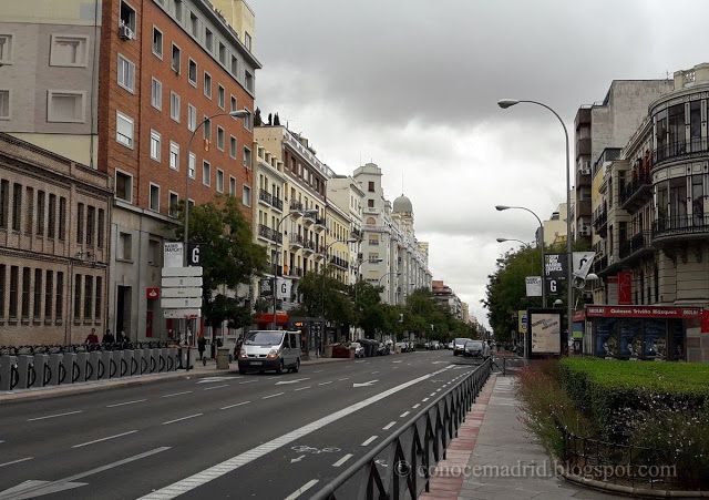 Exterior view of Flat to rent in  Madrid Capital  with Furnished, Washing machine and Microwave