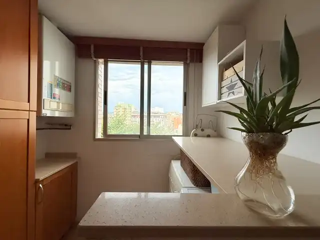 Cocina de Piso en venta en Castellón de la Plana / Castelló de la Plana con Calefacción y Trastero