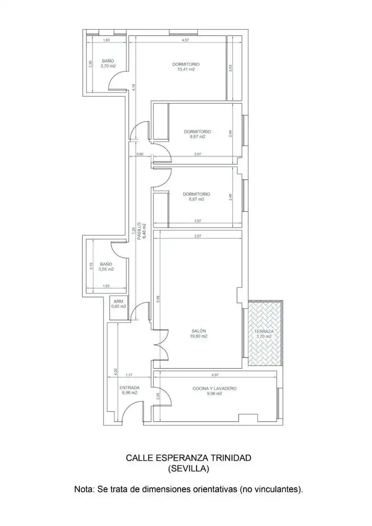 Appartement avec piscine à vendre à Esperanza Trinidad, imagen 5