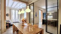 Dining room of Flat for sale in  Barcelona Capital  with Air Conditioner, Heating and Balcony