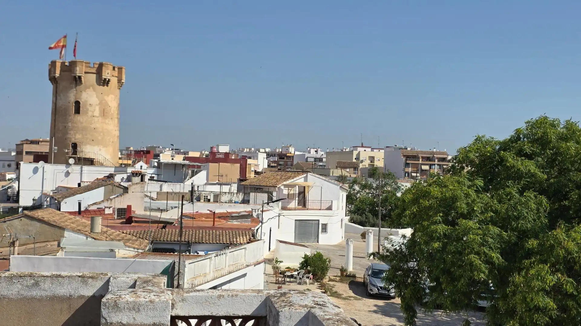 Vista exterior de Casa o xalet en venda en Paterna amb Terrassa