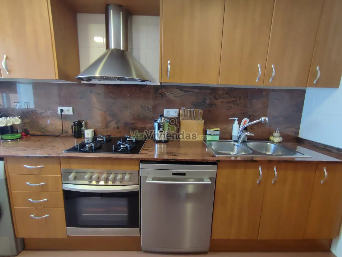 Cocina de Piso en venta en Barcelona con Aire acondicionado, Calefacción y Parquet