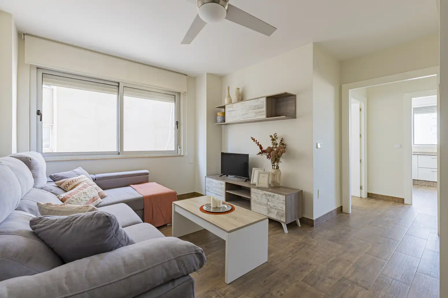 Sala de estar de Piso en venta en Murcia con Aire acondicionado, Calefacción y Trastero