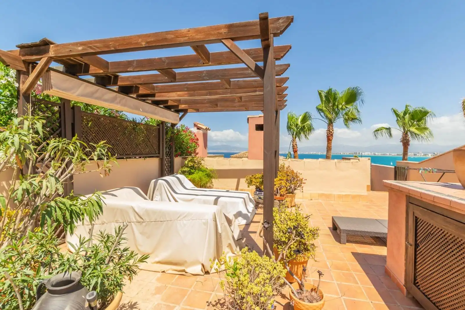 Terrace of Attic for sale in Llucmajor  with Air Conditioner, Heating and Private garden